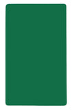 Green Plastic Cards - 3" x 5"
