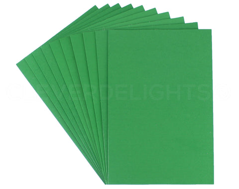 Craft Foam Sheets - Green - 8" x 12"