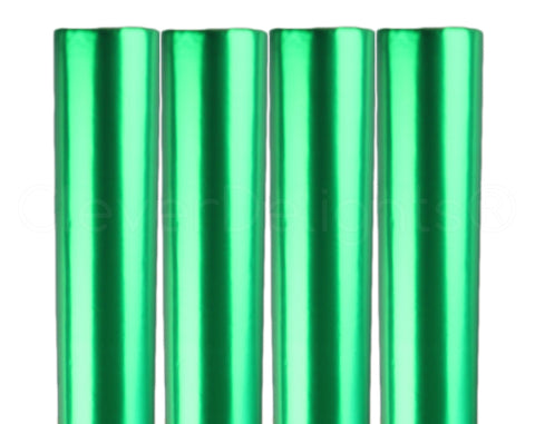 CleverDelights Metallic Green Wrapping Paper - 30 x