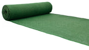 14" Green Burlap Roll - Finished Edges