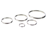 Split Key Rings - Silver Color - 9/16" to 2"