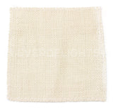 6" Ivory Burlap Squares - Finished Edge