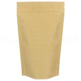 Kraft Stand-Up Pouches - 16oz - 7" x 11.5" x 4"