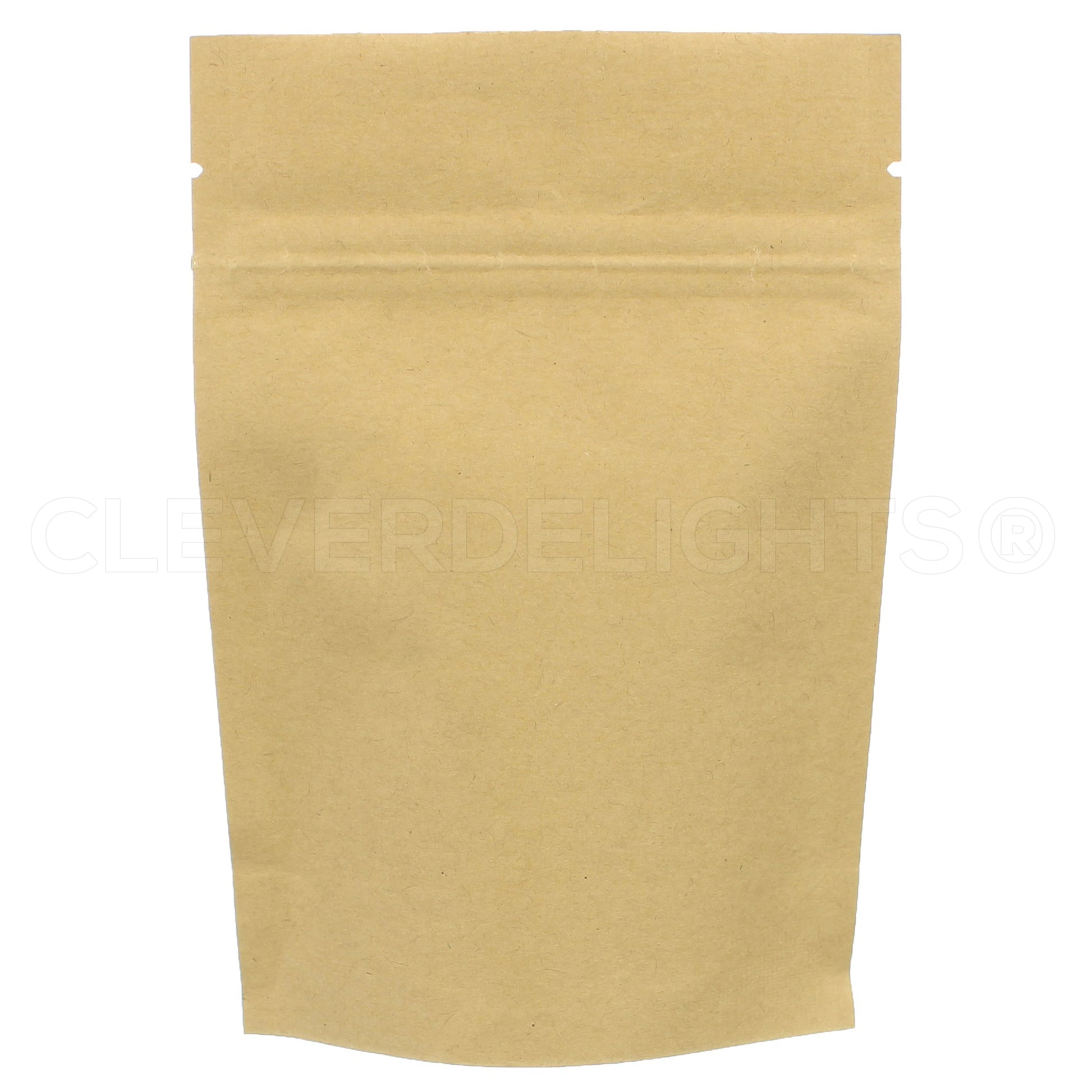 Kraft Stand-Up Pouches - 2oz - 4" x 6" x 2"