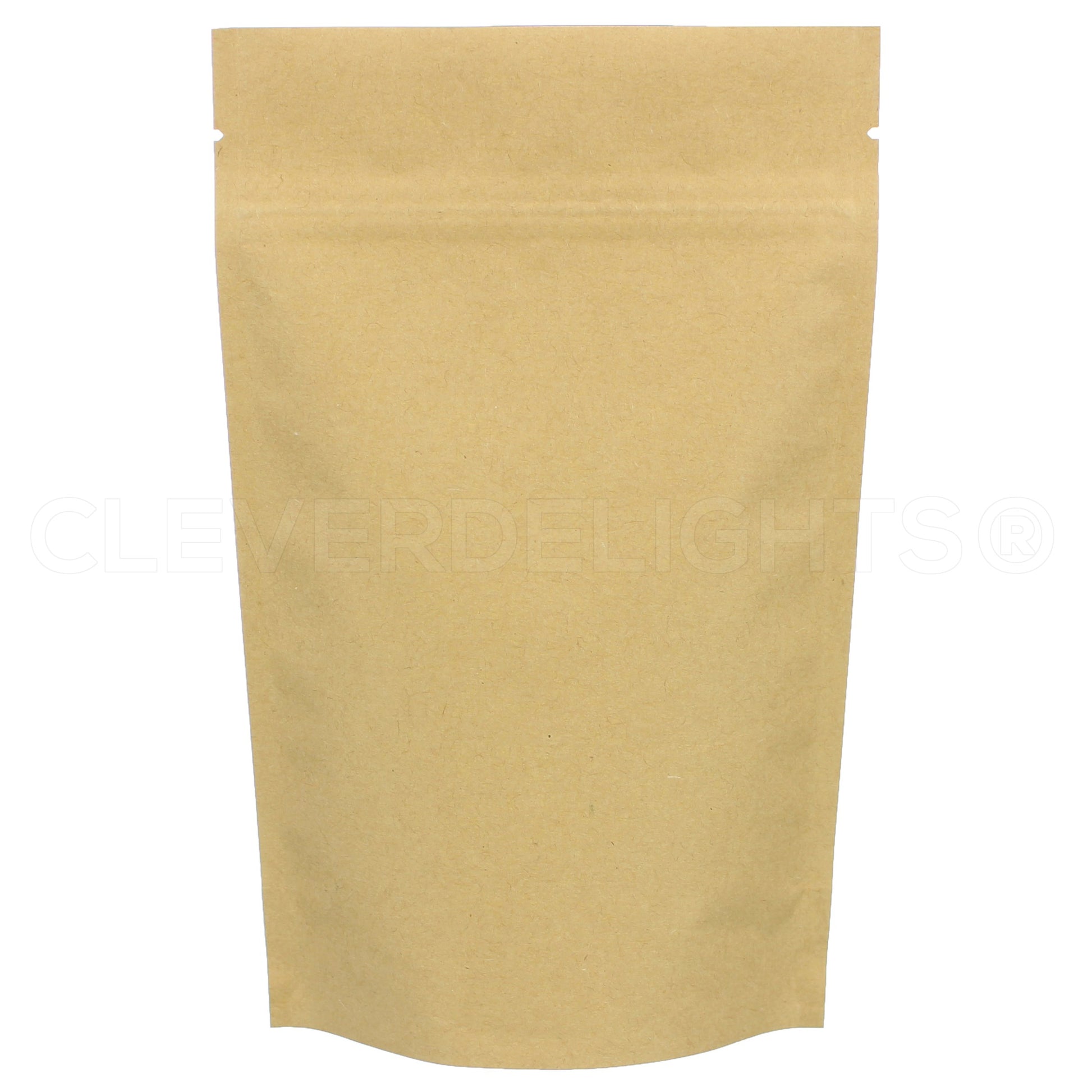 Kraft Stand-Up Pouches - 4oz - 5" x 8" x 2.5"