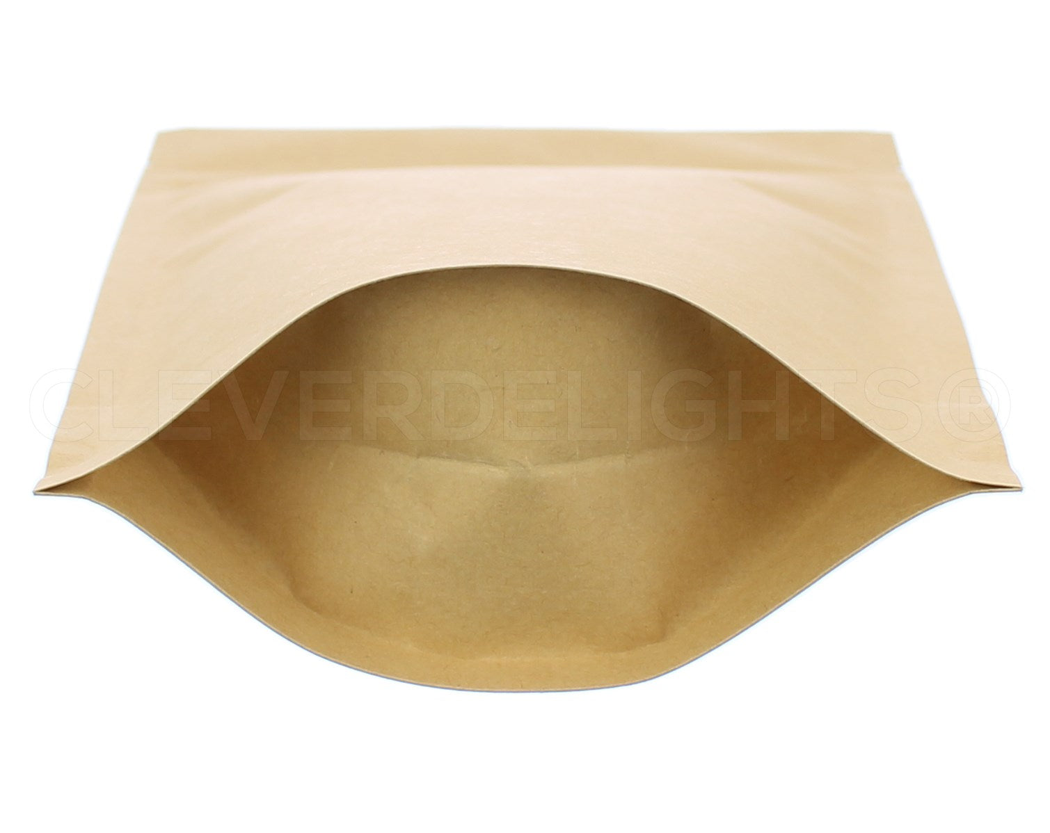 Kraft Stand-Up Pouches - 8oz - 6" x 9" x 3"