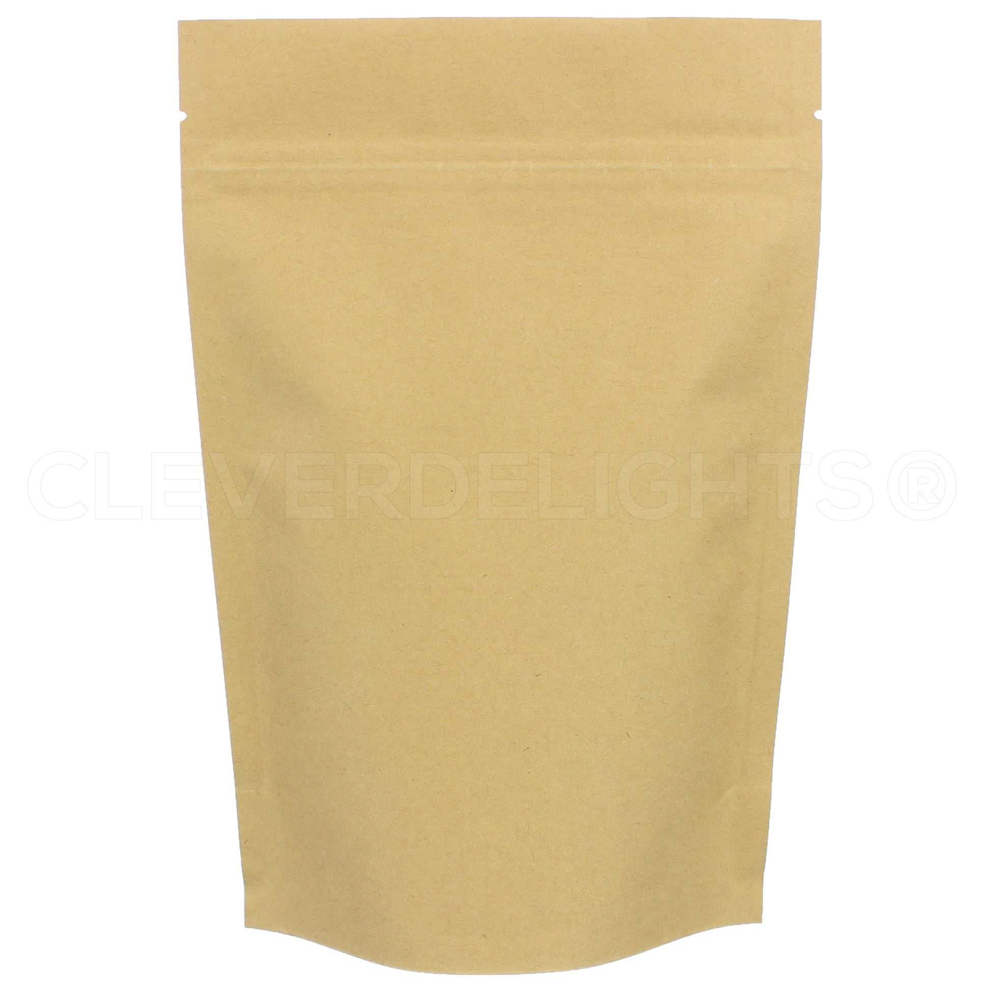 Kraft Stand-Up Pouches - 8oz - 6" x 9" x 3"