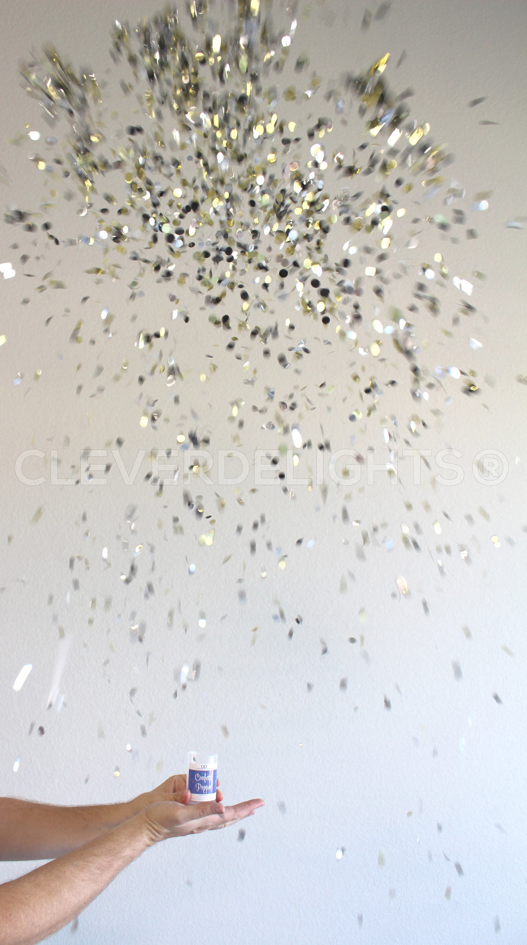 Confetti Poppers - Metallic Colors