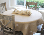 Burlap Tablecloths - 60" x 60" - Finished Edge