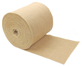12" Natural Burlap Roll - Finished Edges