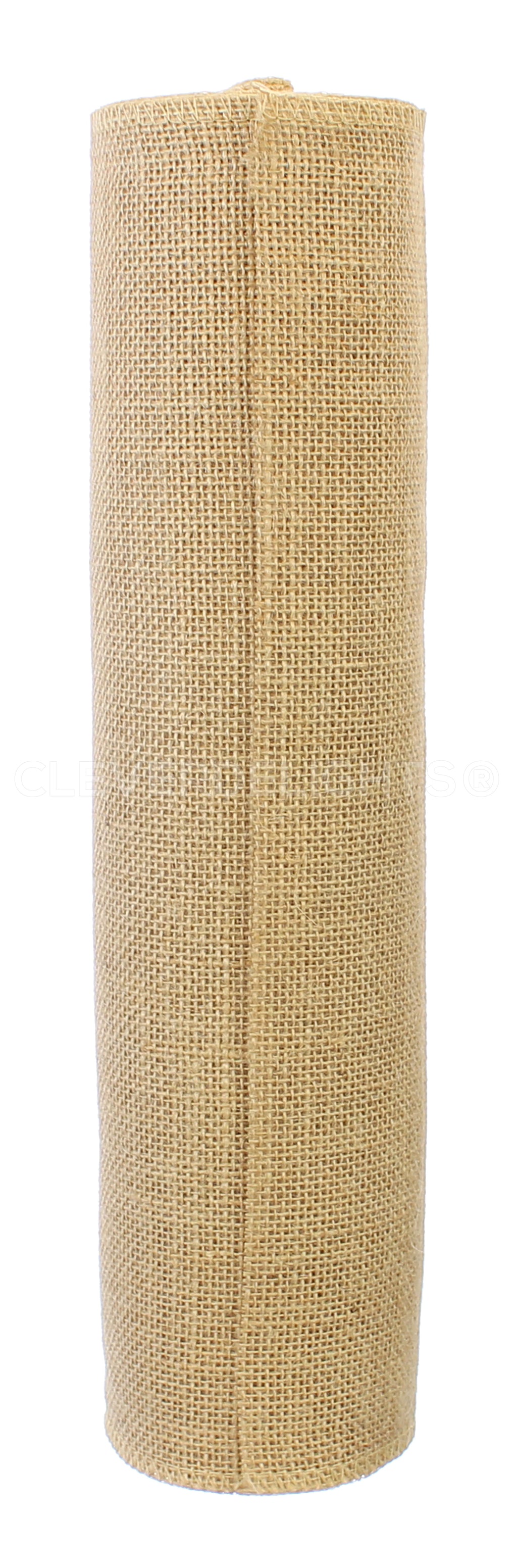 14" Natural Burlap Roll - Finished Edges
