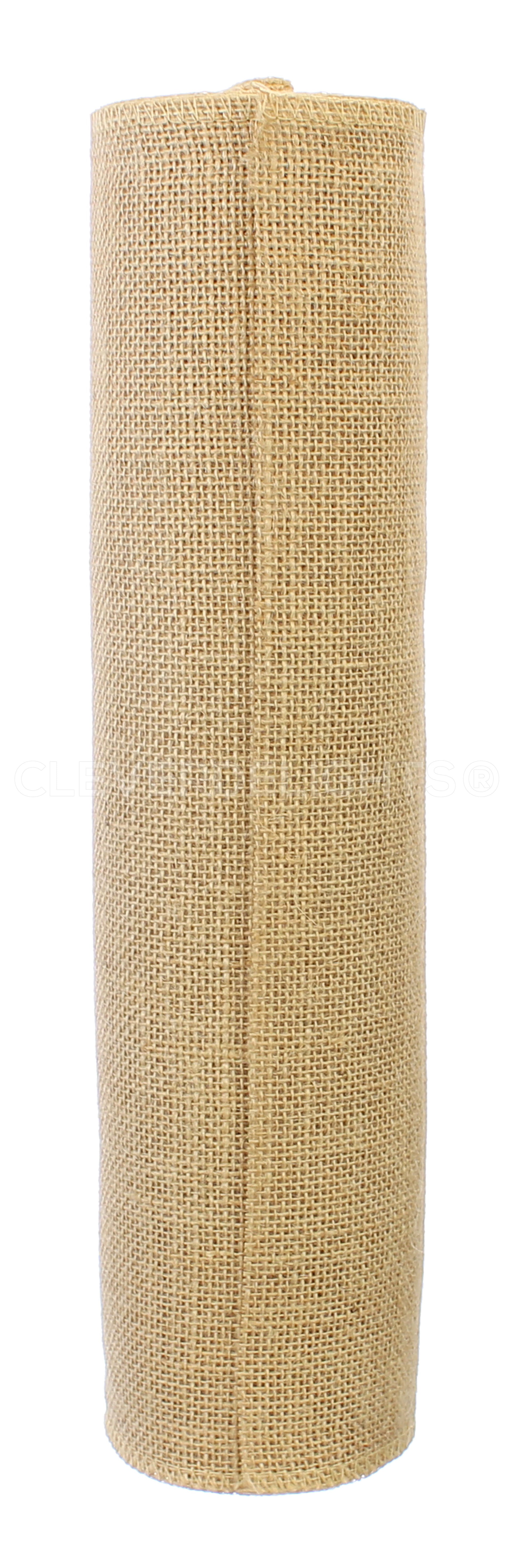 14" Natural Burlap Roll - Finished Edges