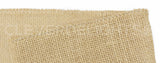 6" Natural Burlap Ribbon - Wired Edges - 10 Yards