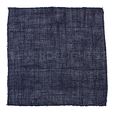 12" Navy Burlap Squares - Finished Edge