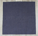 20" Navy Burlap Squares - Finished Edge