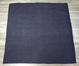 Navy Burlap Tablecloths - 60" x 60" - Finished Edge