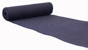 9" Navy Burlap Roll - Finished Edges