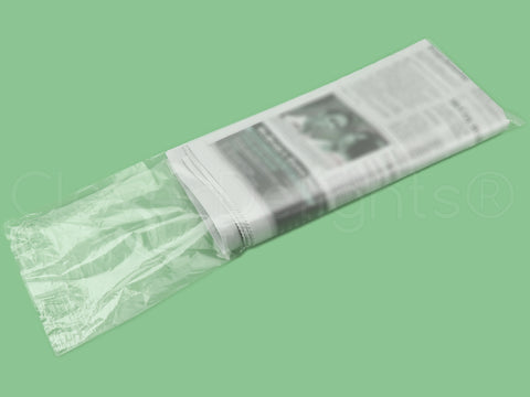 Newspaper Bags - 6" x 19" - 0.8 Mil - Clear