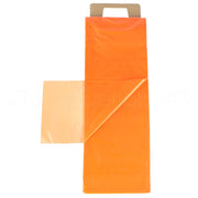 Newspaper Bags - 7.5" x 21" - 0.8 Mil - Orange