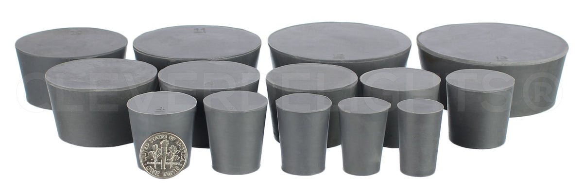 Rubber Stoppers - Size #3 to #7