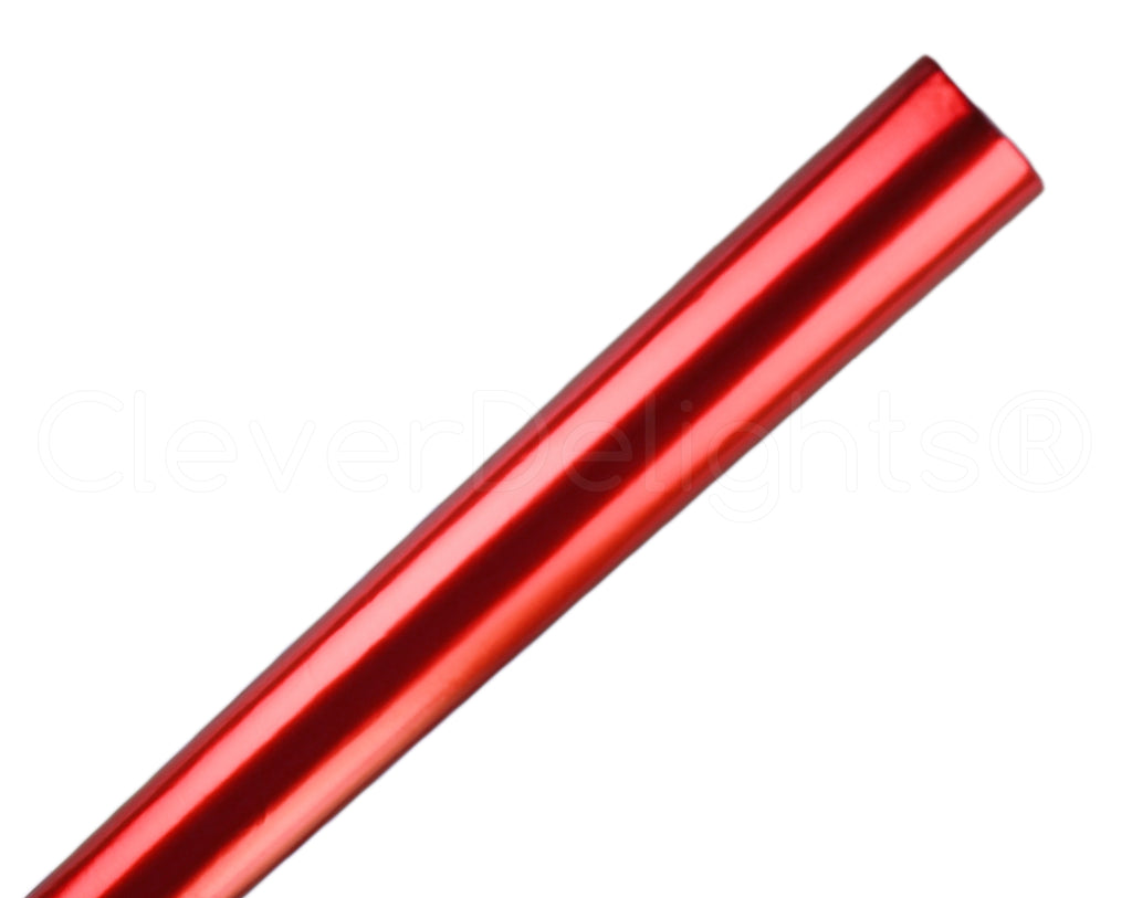 CleverDelights Metallic Gift Wrapping Paper - 4 Rolls