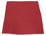 Red Burlap Tablecloths - 60" x 60" - Finished Edge