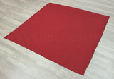 Red Burlap Tablecloths - 60" x 60" - Finished Edge