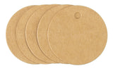 Gift Tags - 1.5" Round - Kraft