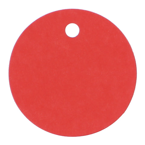 Gift Tags - 1.5" Round - Red