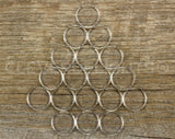 18mm (11/16") Round Glass Tiles
