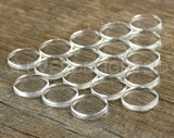 18mm (11/16") Round Glass Tiles