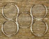 30mm (1 3/16") Round Glass Tiles