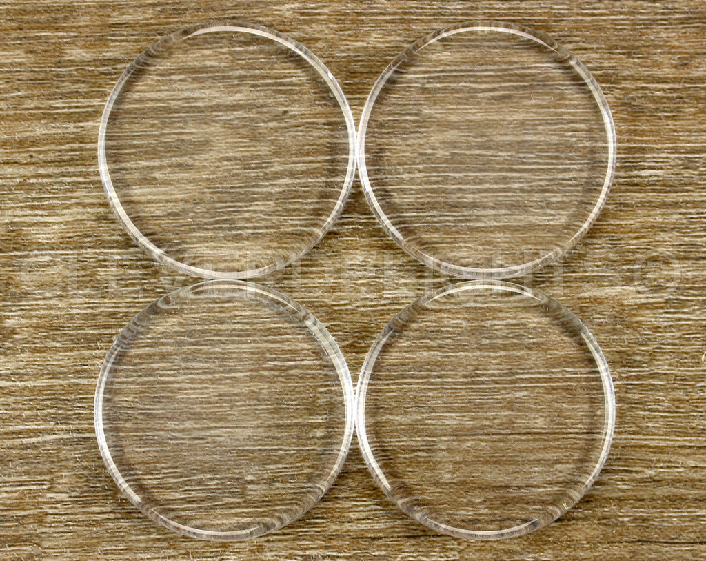 40mm (1 9/16") Round Glass Tiles