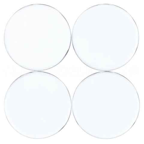 40mm (1 9/16") Round Glass Tiles