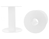 Plastic Spools - 3" - White