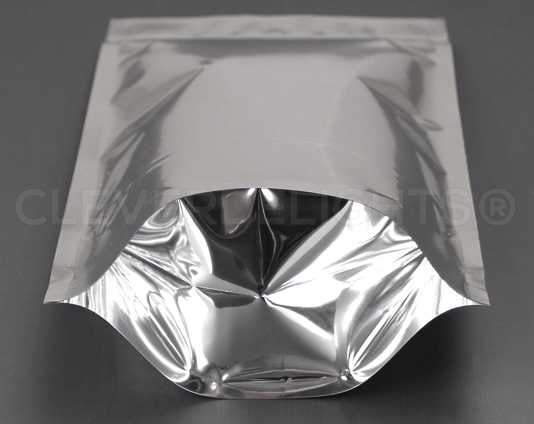 Silver Stand-Up Pouches - 16oz - 7" x 11.5" x 4"