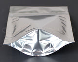 Silver Stand-Up Pouches - 2oz - 4" x 6" x 2"