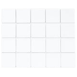 1" Square Glass Tiles