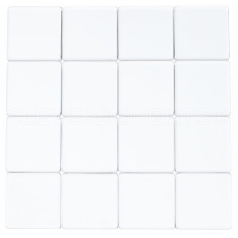 1 3/16" Square Glass Tiles