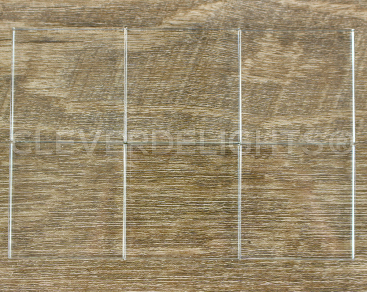 2" Square Glass Tiles