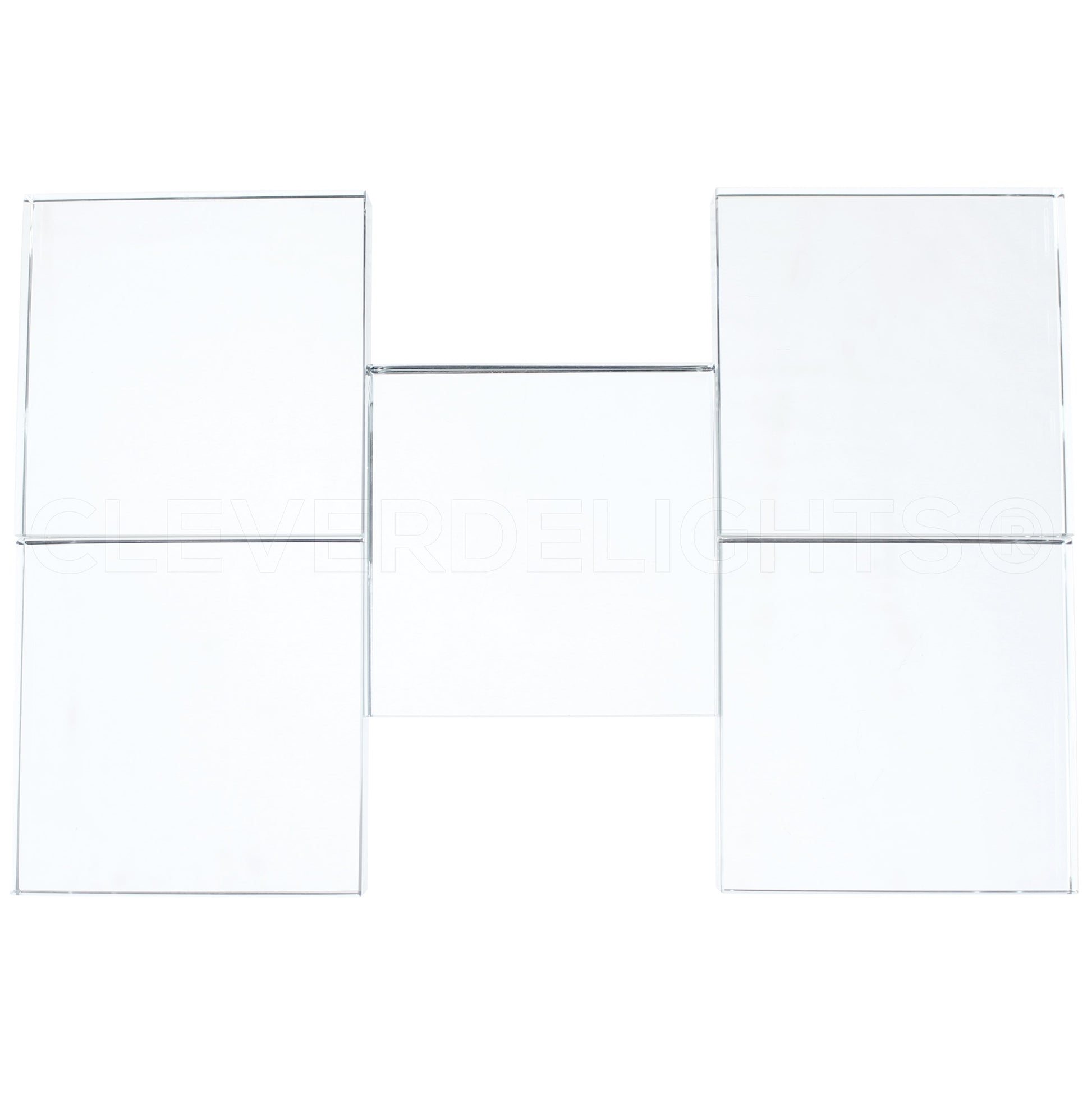 3" Square Glass Tiles