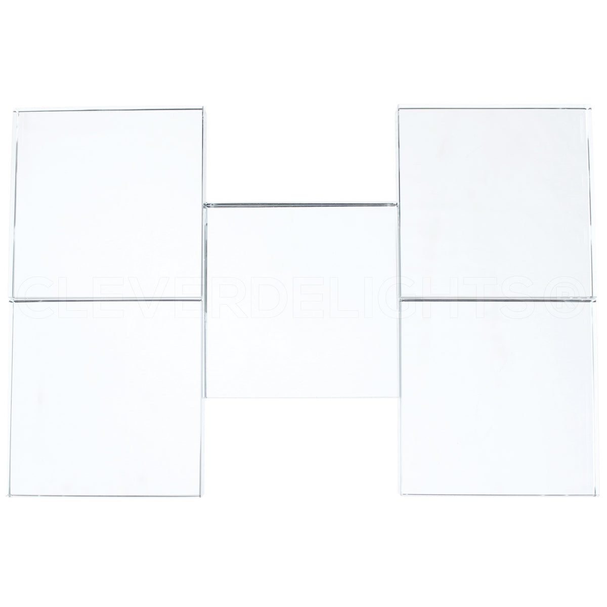 3" Square Glass Tiles