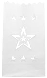 Luminary Bags - Star - White