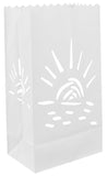 Luminary Bags - Sunset - White