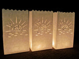 Luminary Bags - Sunset - White