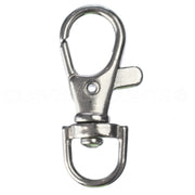 1.5" Swivel Lobster Clasps - Silver Color