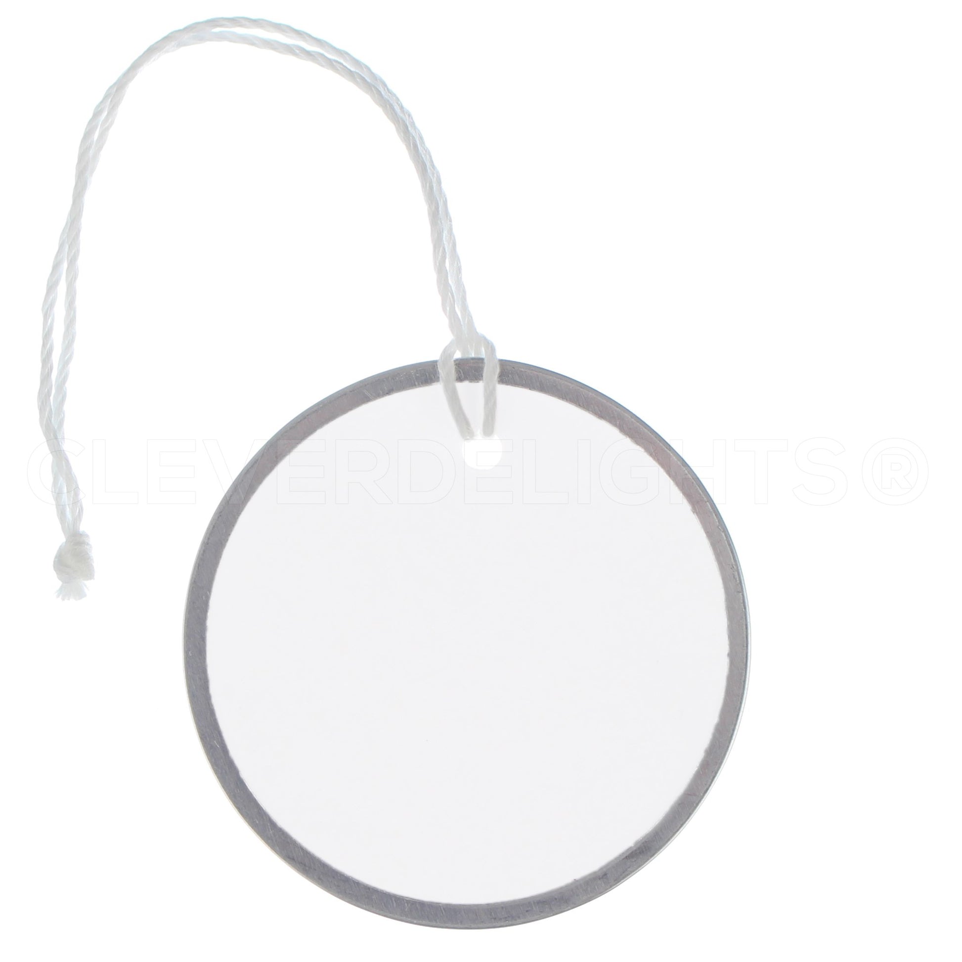 2.25" Metal Rim Key Tags