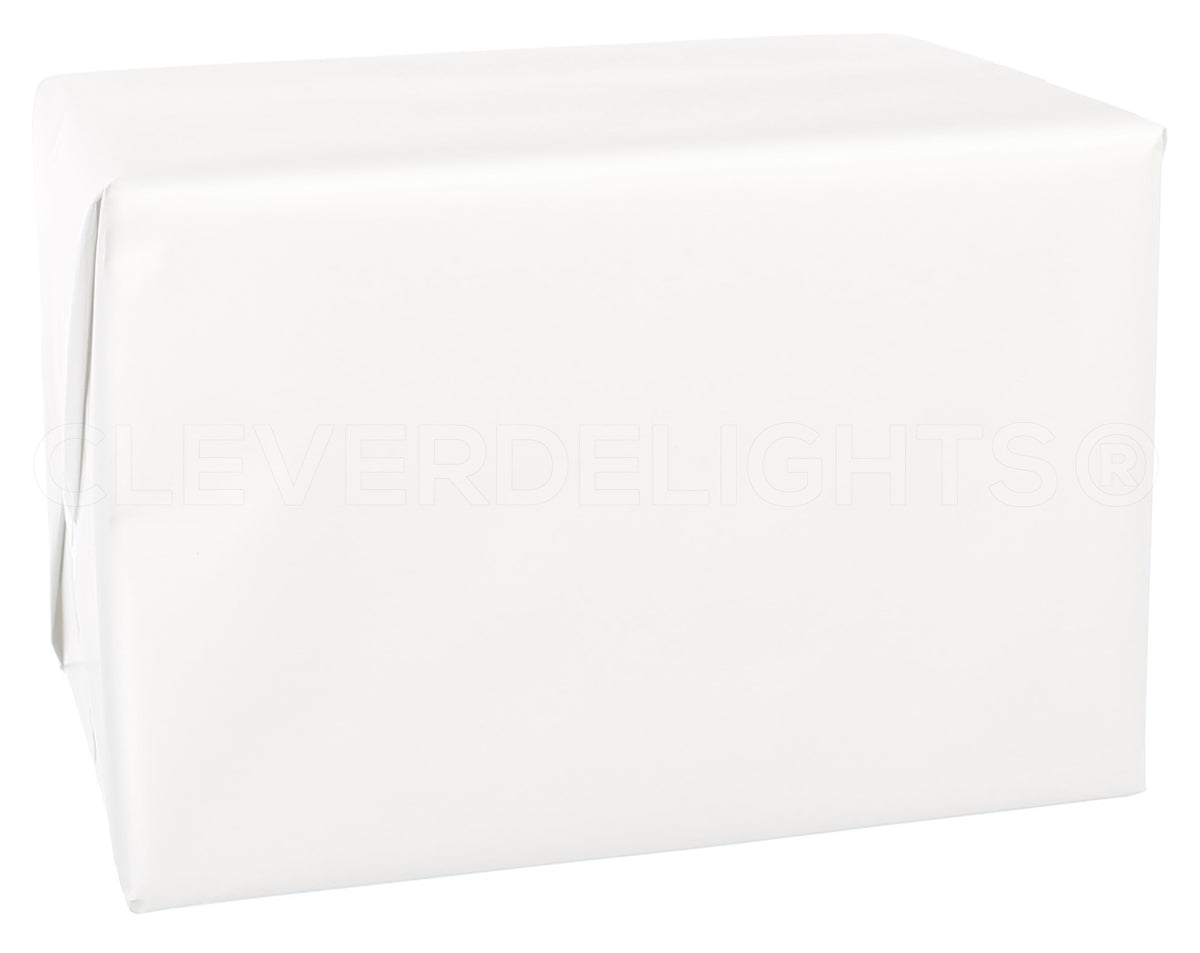 Matte White Wrapping Paper - 30" x 50Ft (125 SqFt) Roll