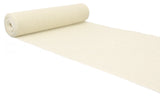 14" Ivory Burlap Roll - Finished Edges