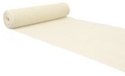 14" Ivory Burlap Roll - Finished Edges